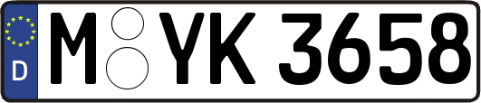 M-YK3658