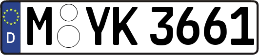 M-YK3661