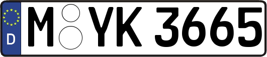 M-YK3665