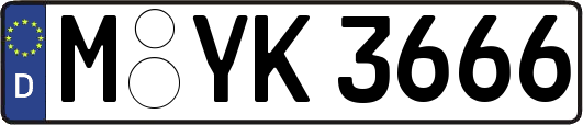M-YK3666