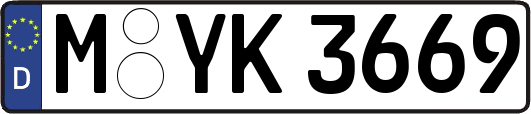 M-YK3669