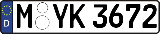 M-YK3672