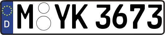 M-YK3673