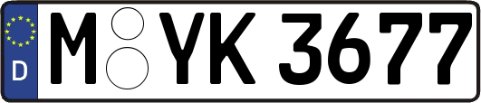 M-YK3677