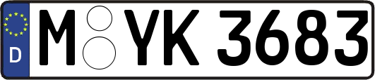 M-YK3683