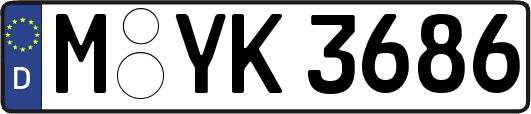M-YK3686