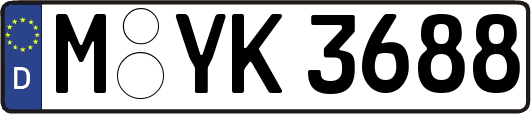 M-YK3688
