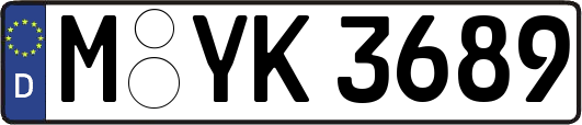 M-YK3689