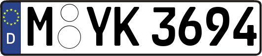M-YK3694