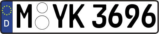M-YK3696