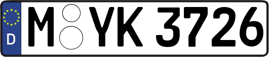 M-YK3726