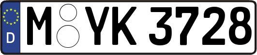 M-YK3728