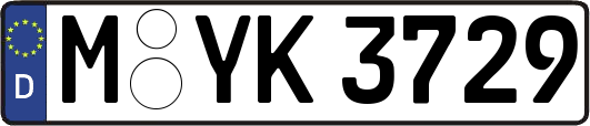 M-YK3729