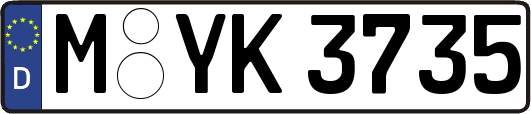 M-YK3735