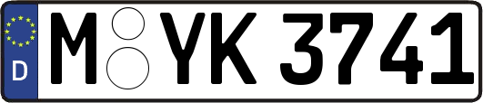 M-YK3741