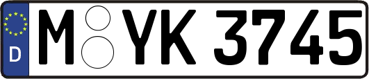 M-YK3745