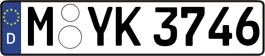 M-YK3746