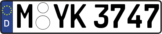 M-YK3747