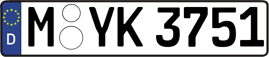M-YK3751