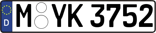 M-YK3752