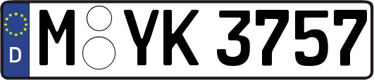 M-YK3757