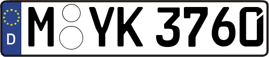 M-YK3760
