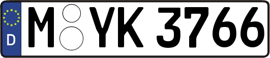 M-YK3766