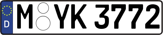 M-YK3772