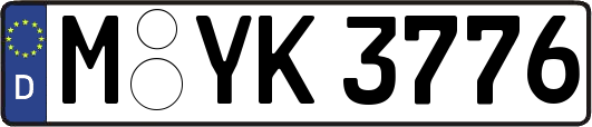 M-YK3776