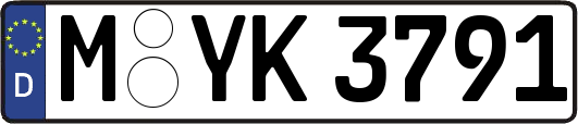 M-YK3791