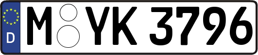 M-YK3796