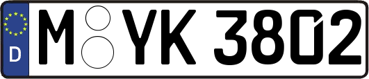 M-YK3802