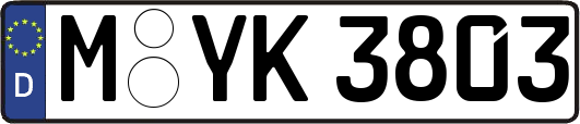 M-YK3803