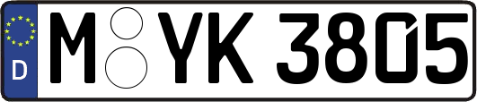 M-YK3805