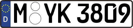 M-YK3809