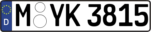 M-YK3815