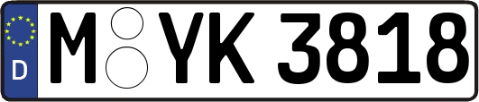 M-YK3818