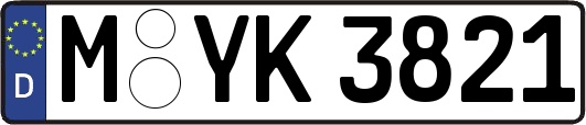 M-YK3821