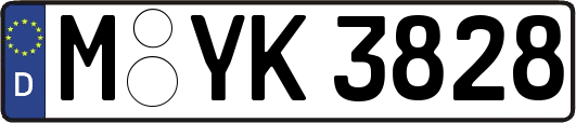 M-YK3828