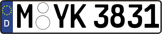 M-YK3831