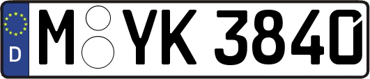 M-YK3840