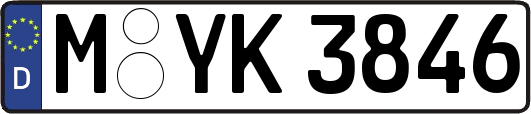 M-YK3846
