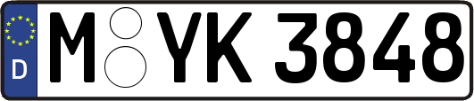 M-YK3848