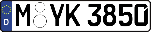 M-YK3850