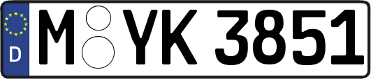 M-YK3851