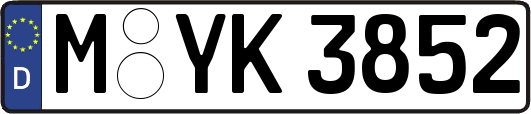 M-YK3852