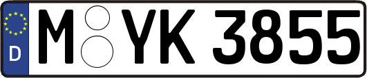 M-YK3855