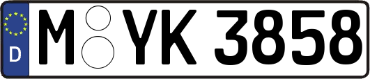 M-YK3858