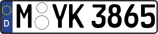M-YK3865