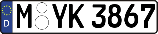 M-YK3867